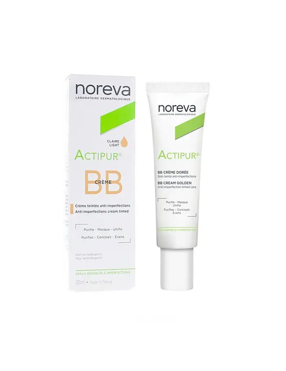 Noreva-actipur-BB-Cream-Light بی بی کرم نوروا