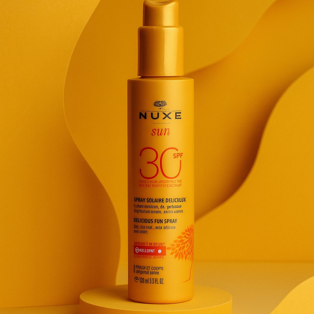 اسپری ضد آفتاب صورت و بدن نوکس Nuxe SPF30