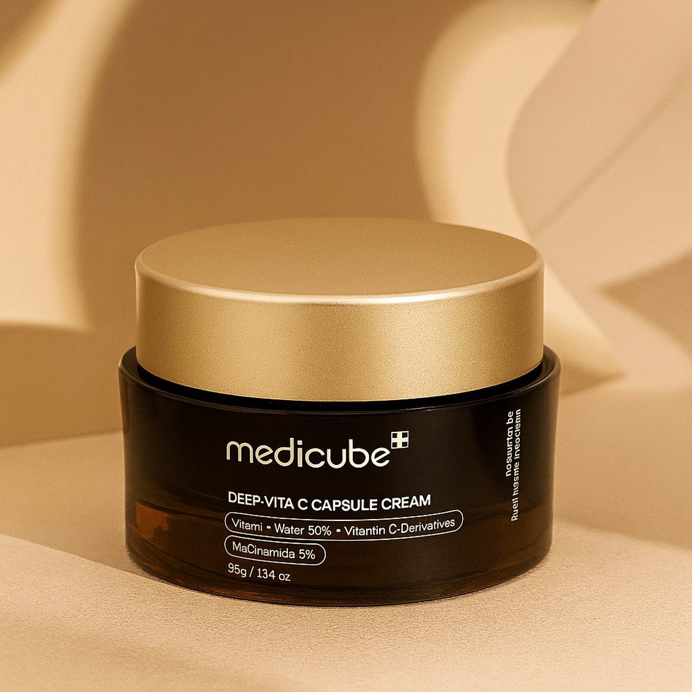 کرم کپسولی ویتامین سی مدی کیوب Medicube Deep Vita C