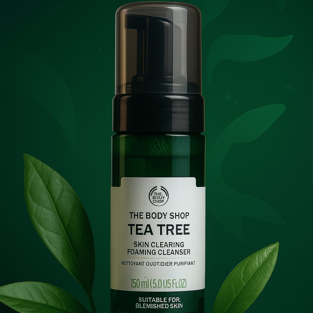 Body Shop فوم شست و شوی درخت چای بادی شاپ Body Shop Tea Tree