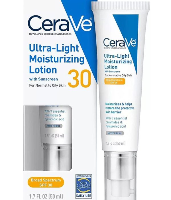 مرطوب کننده اولترا لایت سراوی SPF30
