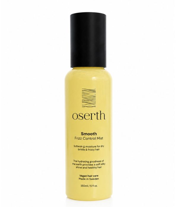 اسپری ضدوزOserth Smooth Frizz Control Mistبا فرمول وگان، مناسب موهای وز، خشک و آسیب‌دیده. کنترل وز، افزایش نرمی، درخشندگی و حالت‌پذیری مو بدون ایجاد حس چربی