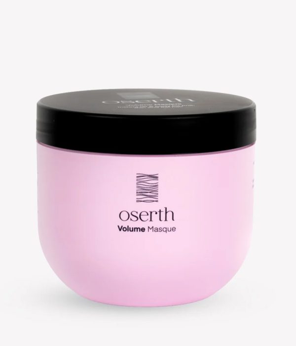 ماسک موی Oserth Overthrow Volume Masque بافرمول وگان، مناسب موهای نازک وکم‌حجم آبرسان نرم‌کننده تقویت‌کننده وحجم‌دهنده موبدون ایجاد سنگینی مناسب استفاده