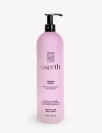شامپو Oserth Volume ساخت سوئد با فرمول وگان، مناسب موهای نازک و کم‌حجم. پاکسازی ملایم، افزایش حجم ظاهری، تقویت، نرمی و درخشندگی مو برای استفاده روزانه