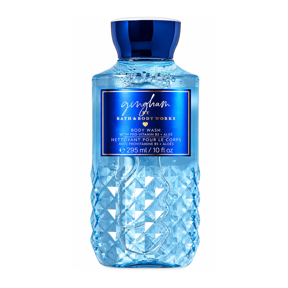 bath-body-works-gingham-body-wash-295ml شامپو بدن بث اند بادی ورکز مدل Gingham حجم ۲۹۵ میلیلیتر