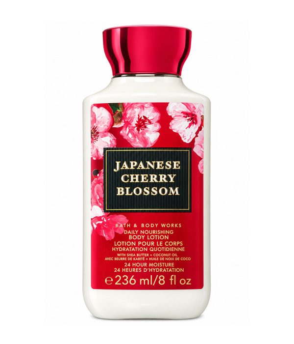 لوسیون بدن بث اند بادی ورکز مدل Japanese Cherry Blossom حجم ۲۳۶ میلی‌لیتر