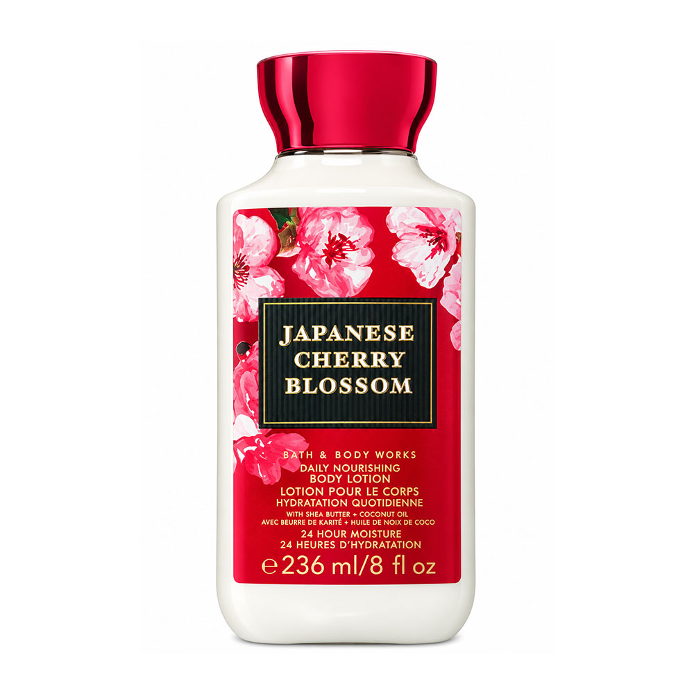 لوسیون بدن بث اند بادی ورکز مدل Japanese Cherry Blossom حجم ۲۳۶ میلی‌لیتر