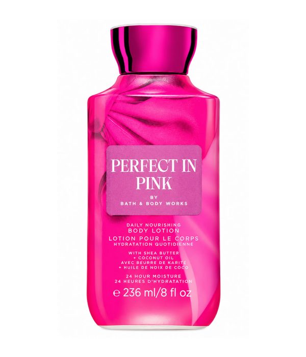 لوسیون بدن بث اند بادی ورکز مدل Perfect in Pink حجم ۲۳۶ میلی‌لیتر