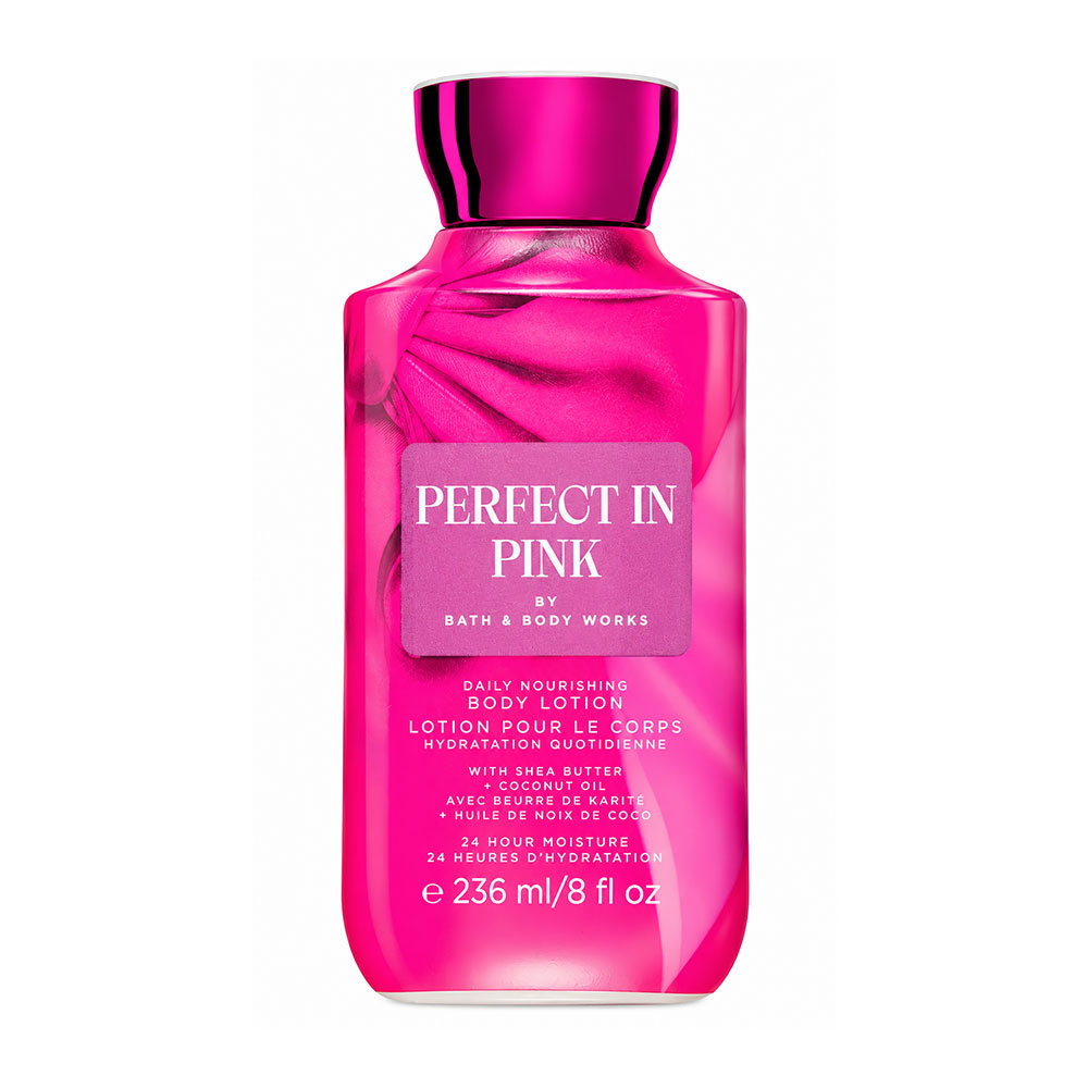 لوسیون بدن بث اند بادی ورکز مدل Perfect in Pink حجم ۲۳۶ میلی‌لیتر