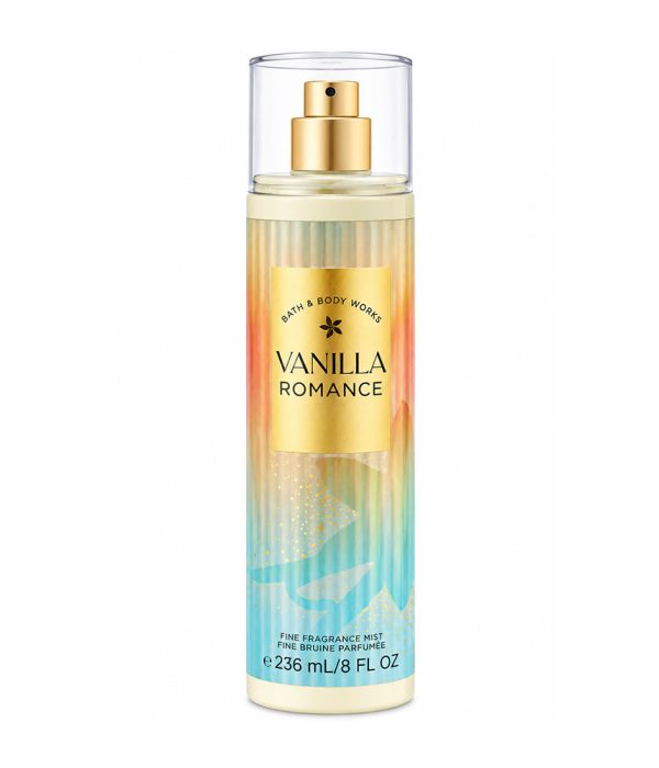 بادی میست بث اند بادی ورکز مدل Vanilla Romance حجم ۲۳۶ میلی‌لیتر
