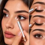 مداد دو سر هایلایتر چشم کیکو میلانو مدل Perfect Eyes Duo